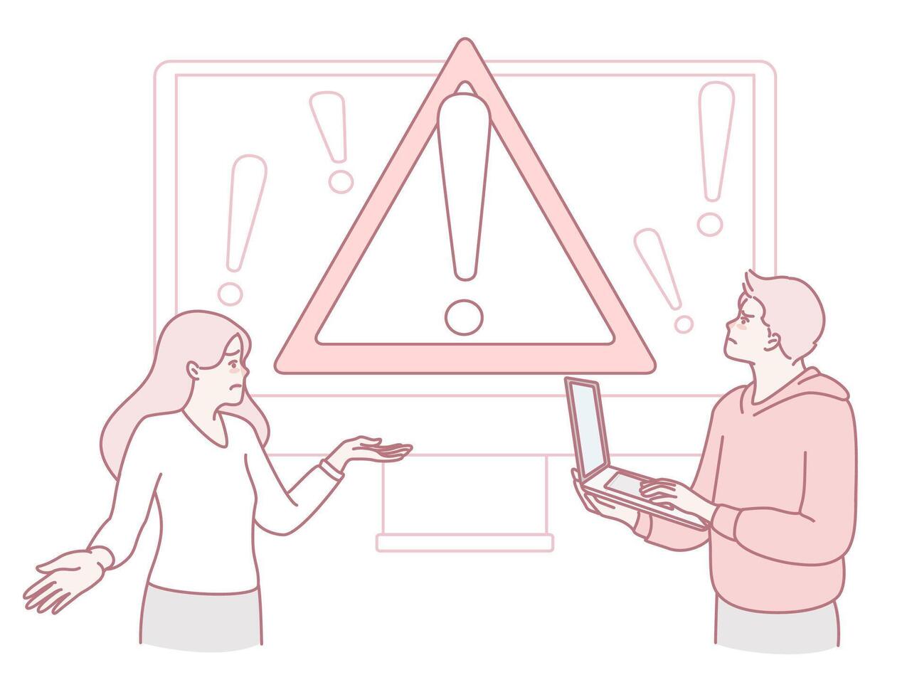 Tech Alert Essential Guidance for Effectively Navigating Online Security Issues Today vector