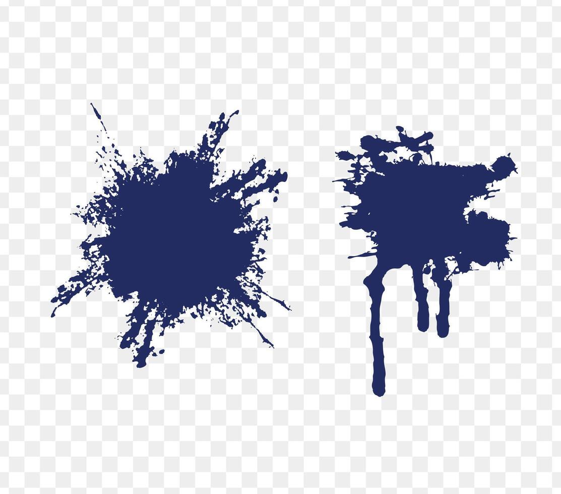 Ink Splatter silhouette art design, illustration vector