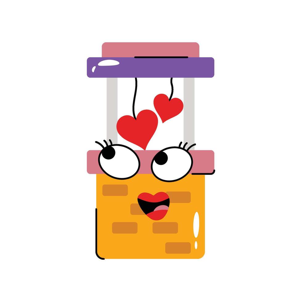 Well Sticker. eps 10 file vector