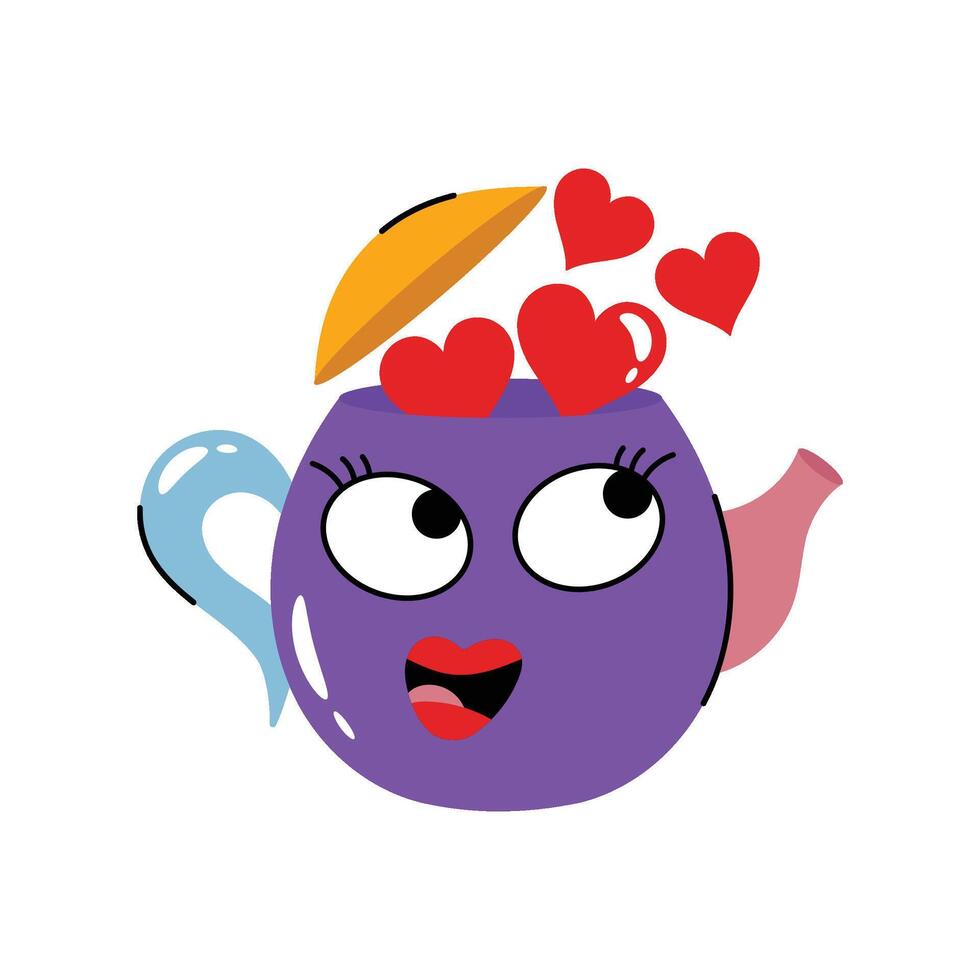 Kettel Sticker. eps 10 file vector
