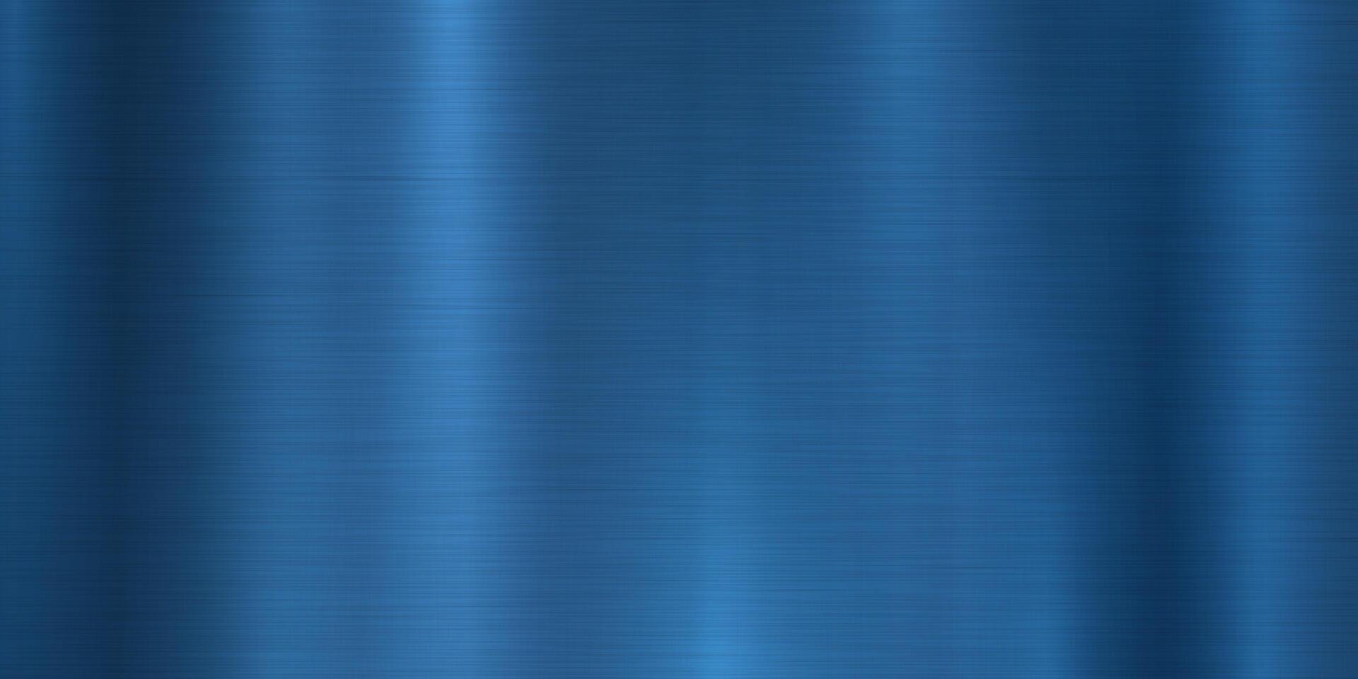Blue metallic gradient scratches. Foil surface texture effect. illustration vector