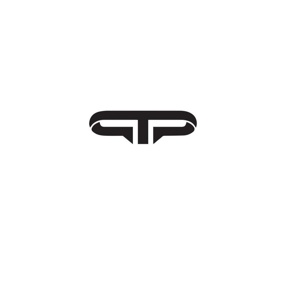 TPP monogram Logo Design Illustration. TPP elegant and Professional icon design vector