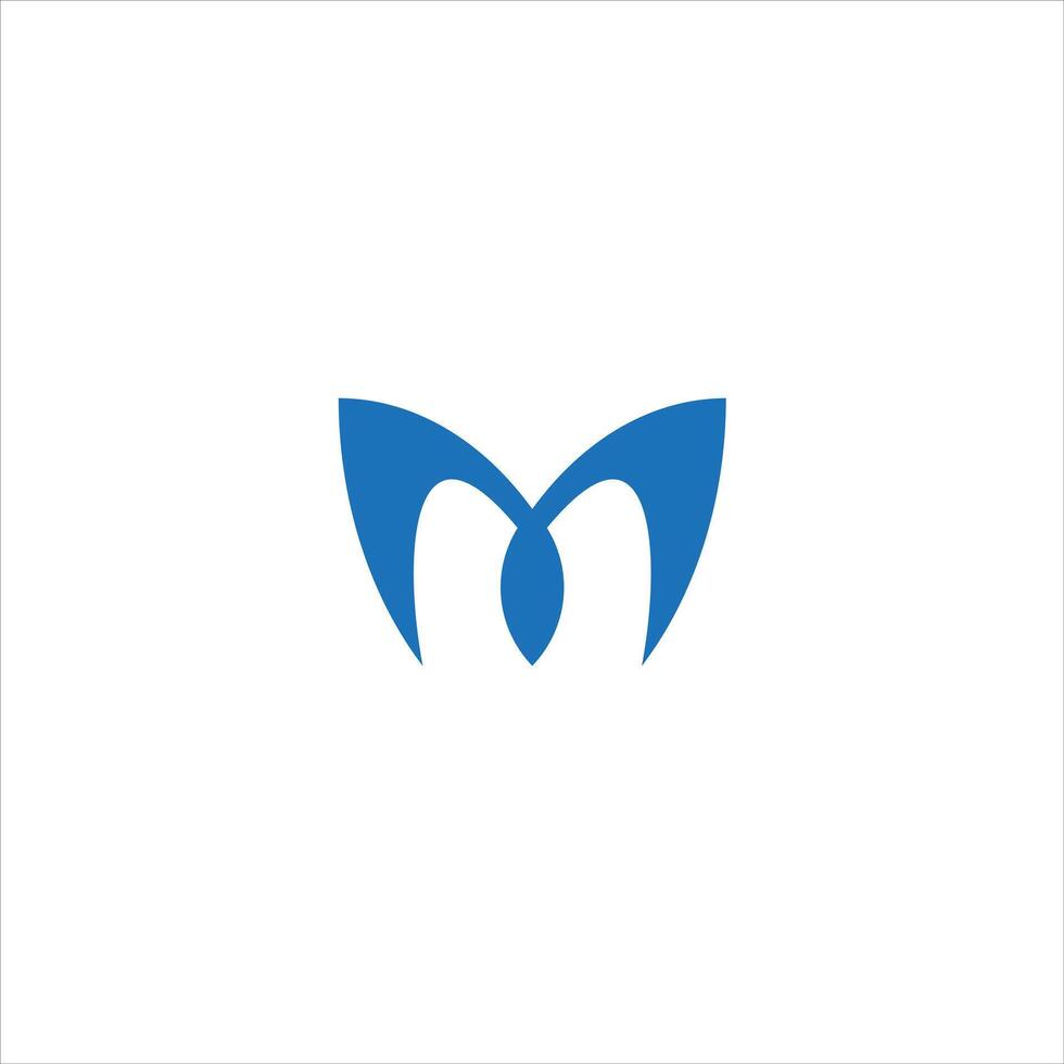 M Letter monogram Logo Design Illustration. M elegant and Professional icon design vector