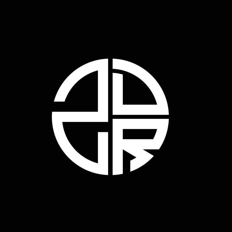 ZDR logo ZDR icon ZDR ZDR monogram ZDRletter ZDRminimalist ZDRtriangle ZDRflat Unique modern flat abstract logo design. vector