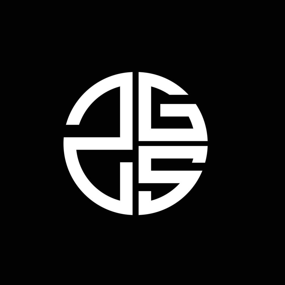 ZGS logo ZGS icon ZGS ZGS monogram ZGSletter ZGSminimalist ZGStriangle ZGSflat Unique modern flat abstract logo design. vector