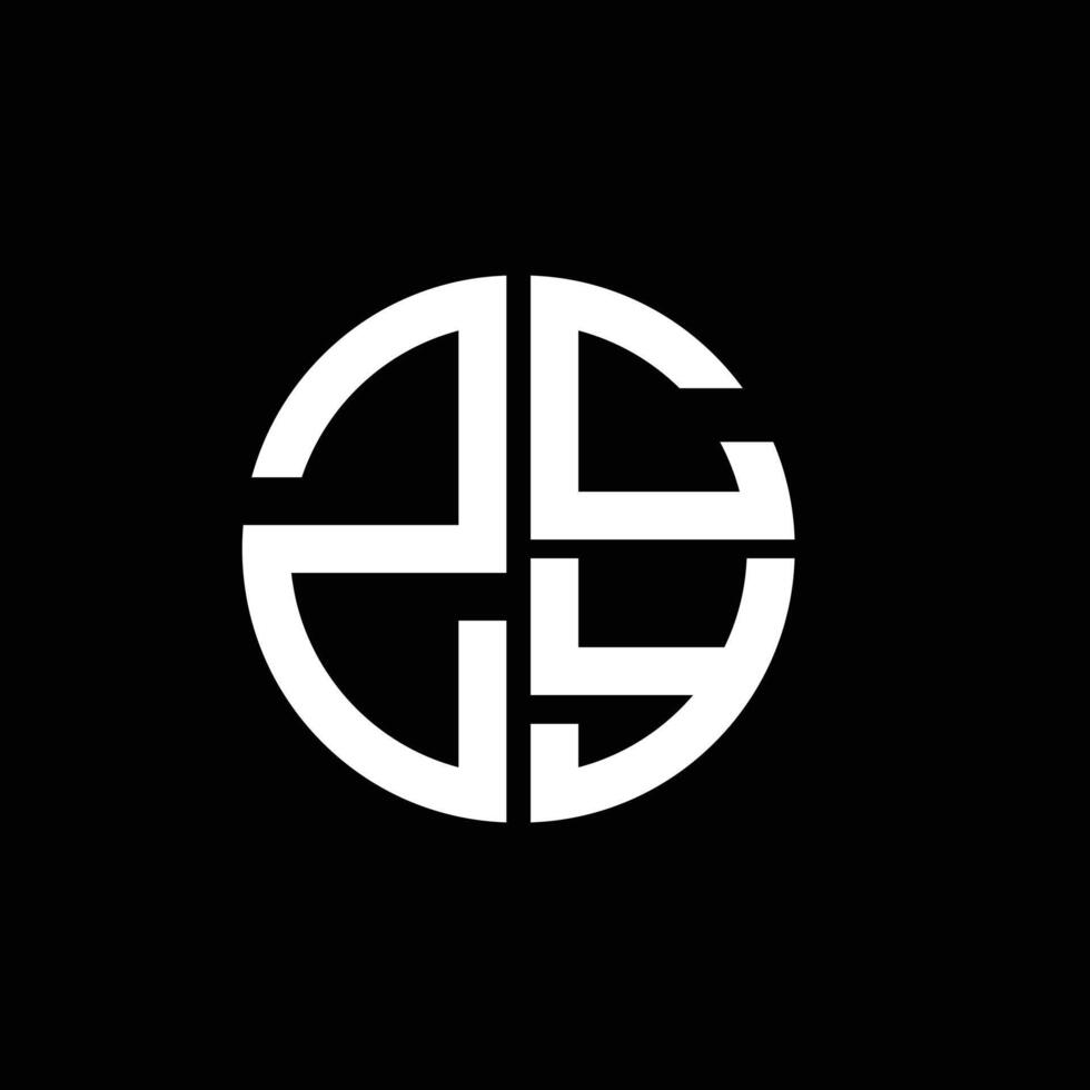 ZCY logo ZCY icon ZCY ZCY monogram ZCYletter ZCYminimalist ZCYtriangle ZCYflat Unique modern flat abstract logo design. vector