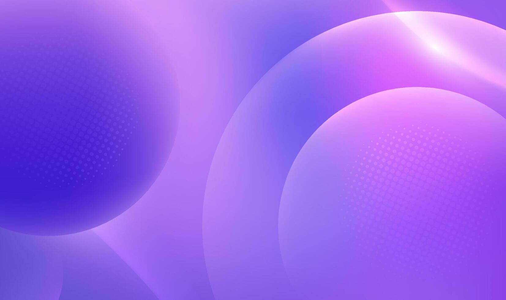 Abstract horizontal background design purple round fantasy style vector