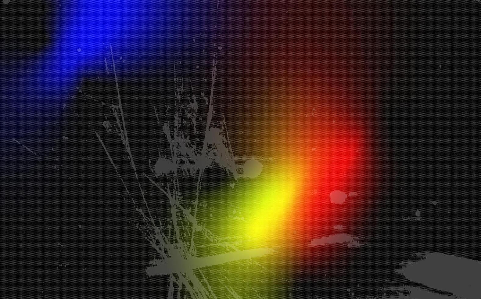 Vibrant hues of blue, red, and yellow intermingle with a textured filter that evokes the essence of overexposed film, resulting in a nostalgic atmosphere. vector