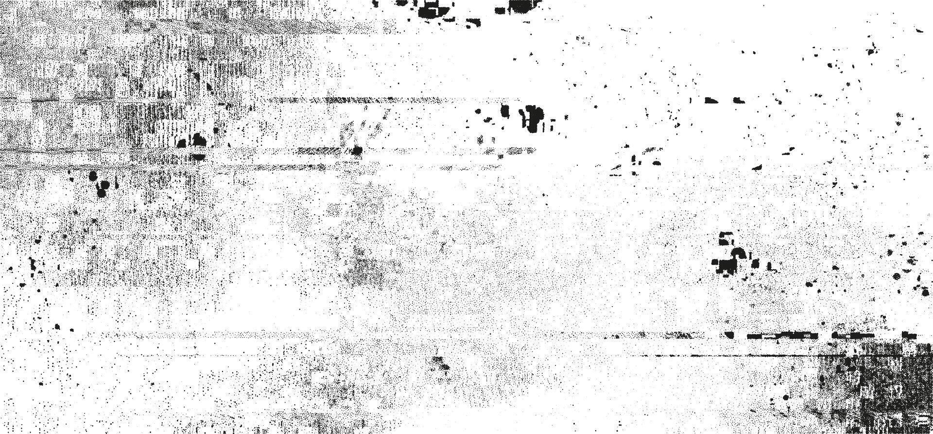 Background featuring film-inspired filter with noticeable errors and visual artifacts in a stark black and white aesthetic. vector