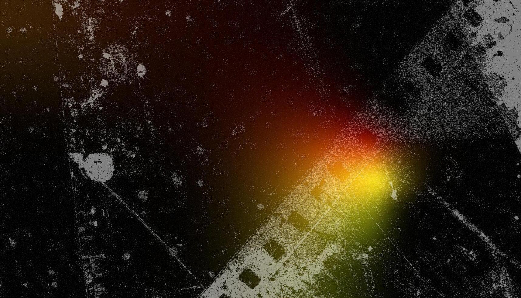 A textured filter evokes a sense of nostalgia, featuring worn and overexposed film qualities with vibrant highlights, enhancing the emotional depth of the composition. vector