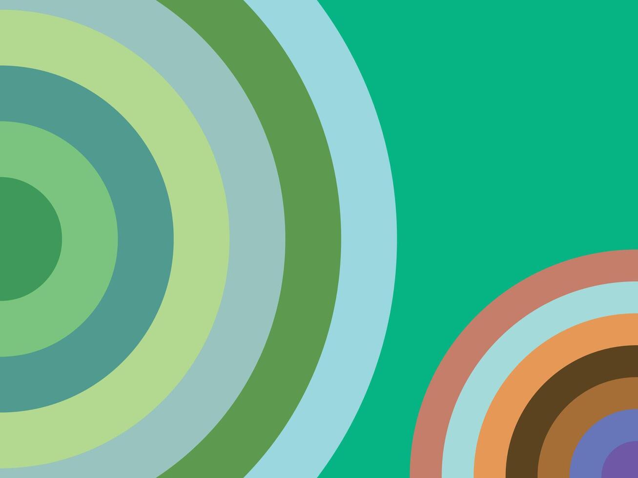 Abstract colourful circle background vector