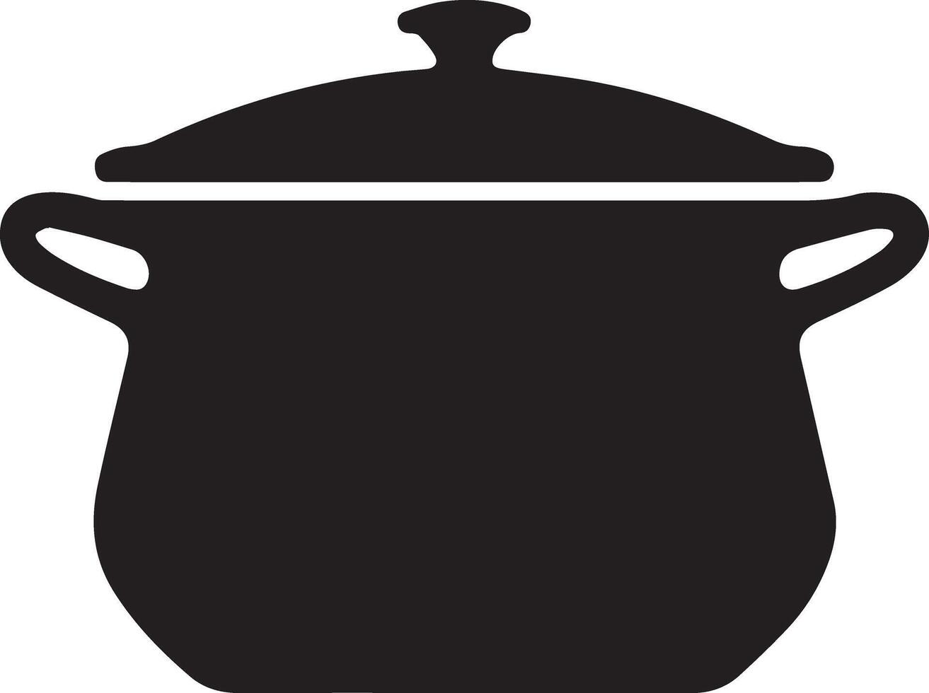 A versatile silhouette set featuring cooking utensils vector