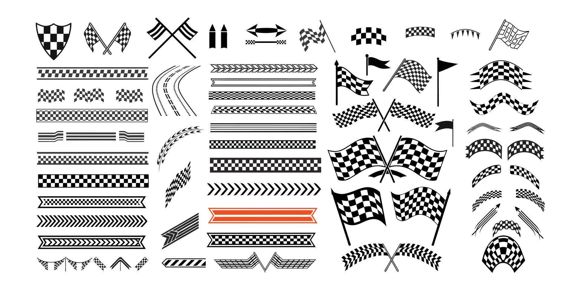 Racing Stripe illustration . vector