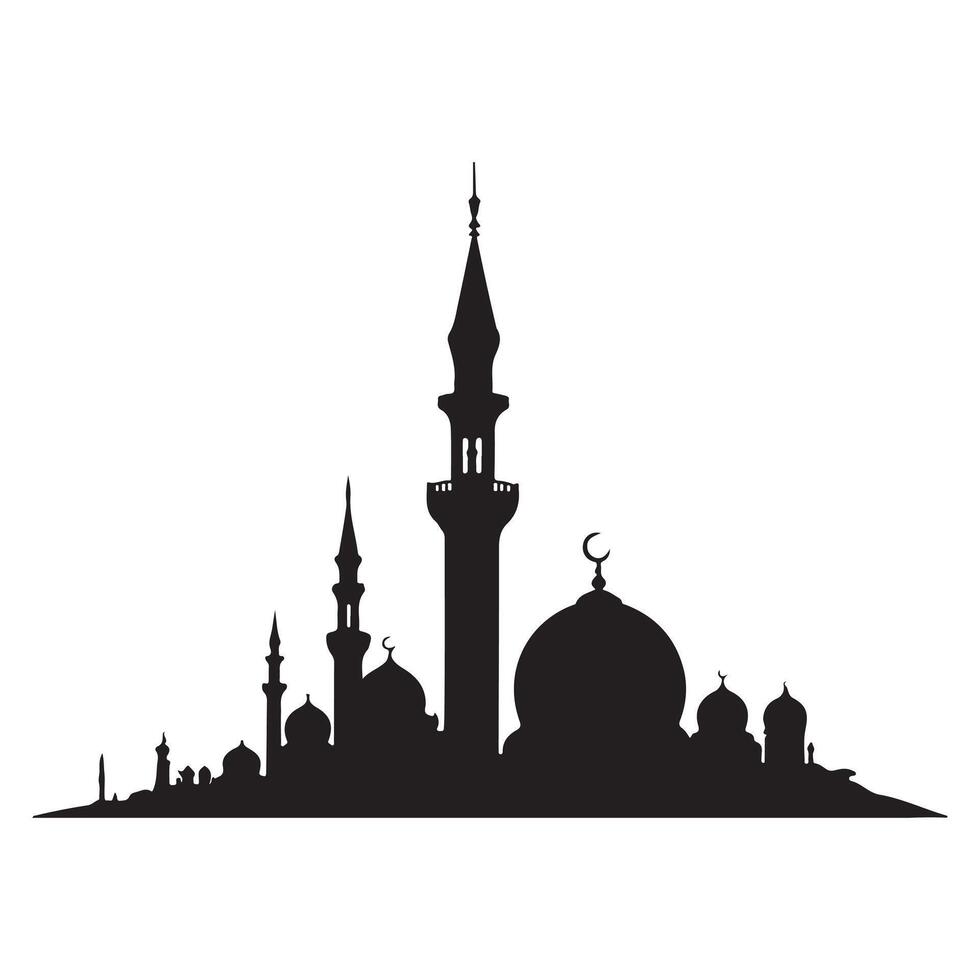 Exceptionally Ornate Mosques vector