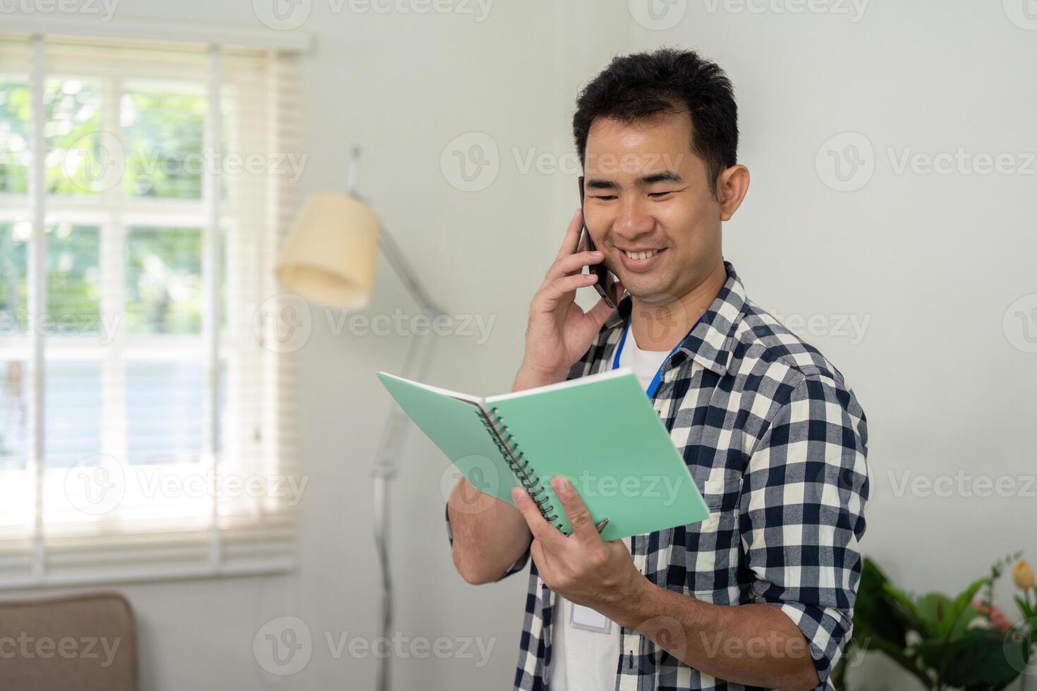 Business analysis with charts and graphs in modern office photo