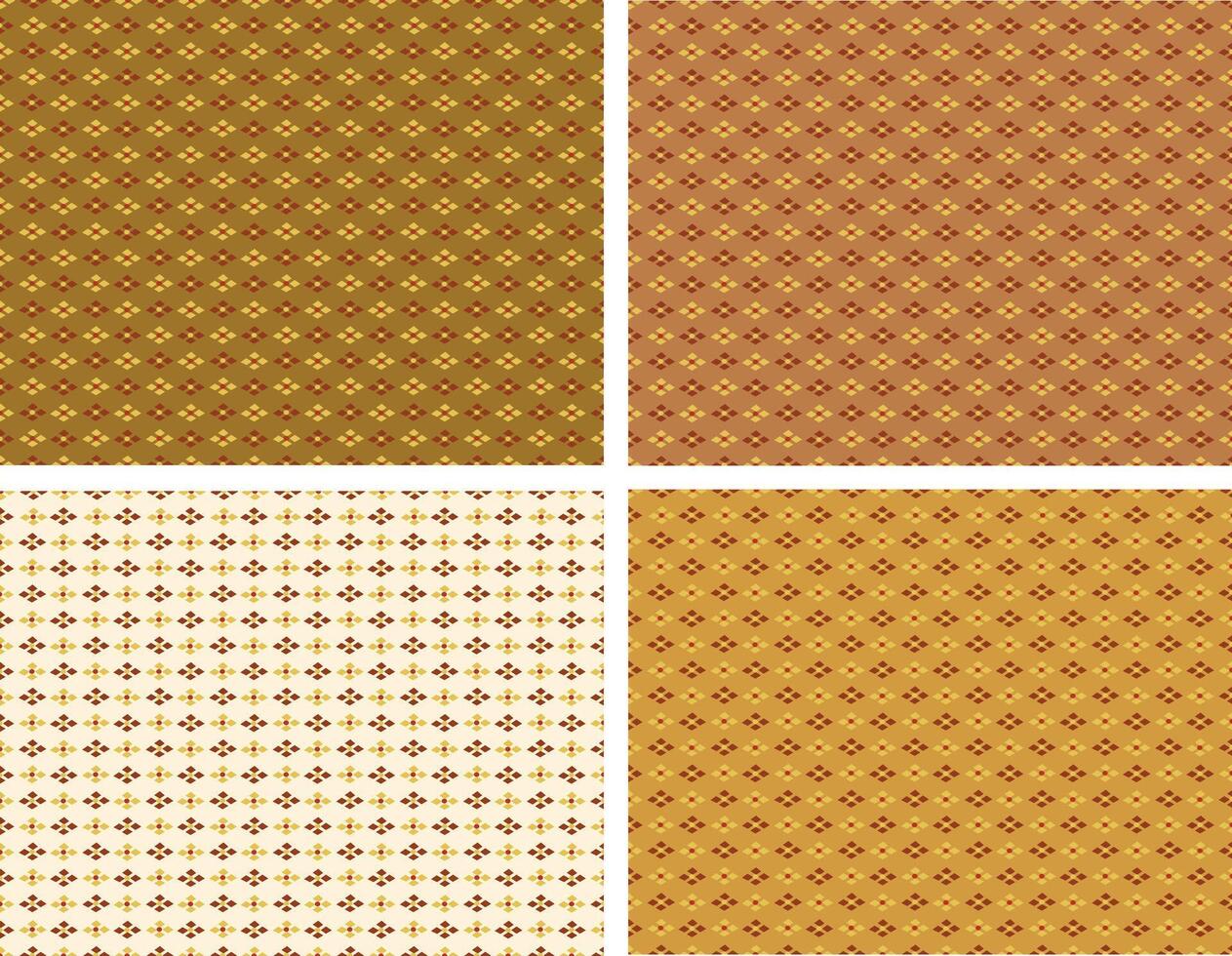 Print diamonds shapes background vector