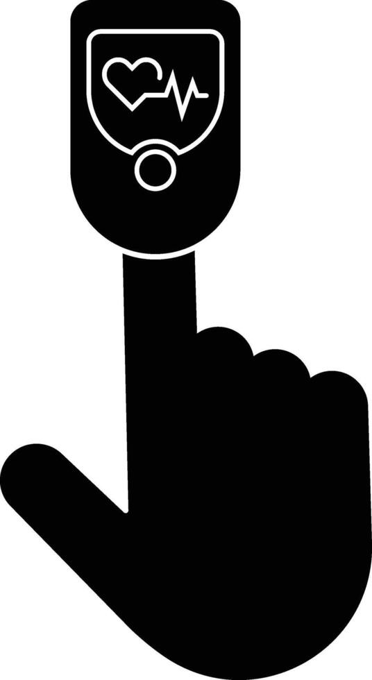Pulse Oximeter Icon vector