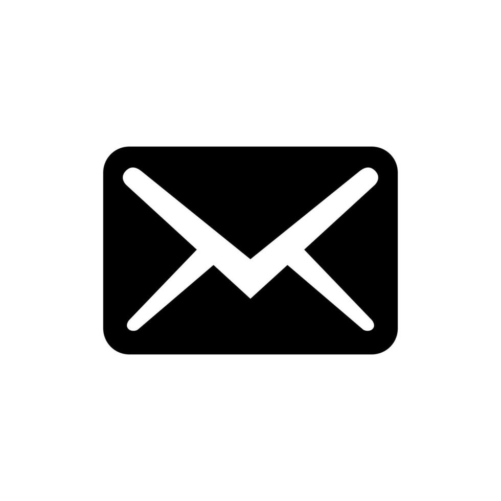 message icon simple vector