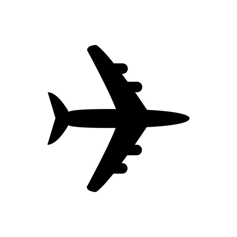airplane icon plane vector