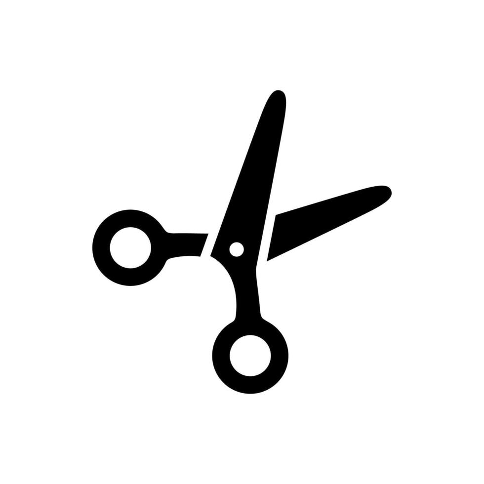 scissors icon illustration logo vector