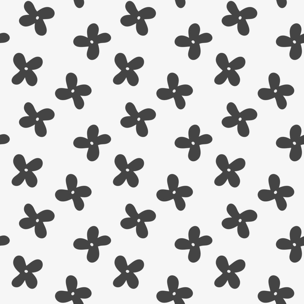 Forget me not spring flower seamless pattern. Floral simly print vector
