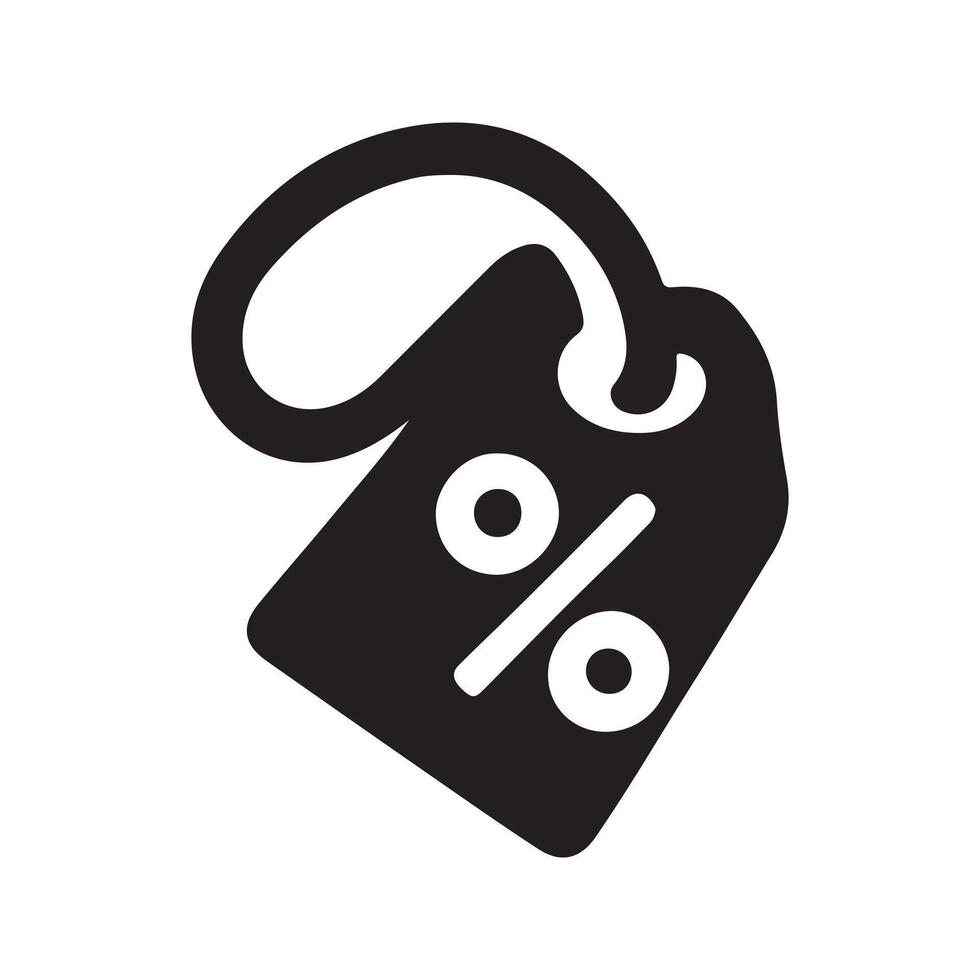 Sale and promotion label icon in flat design vector
