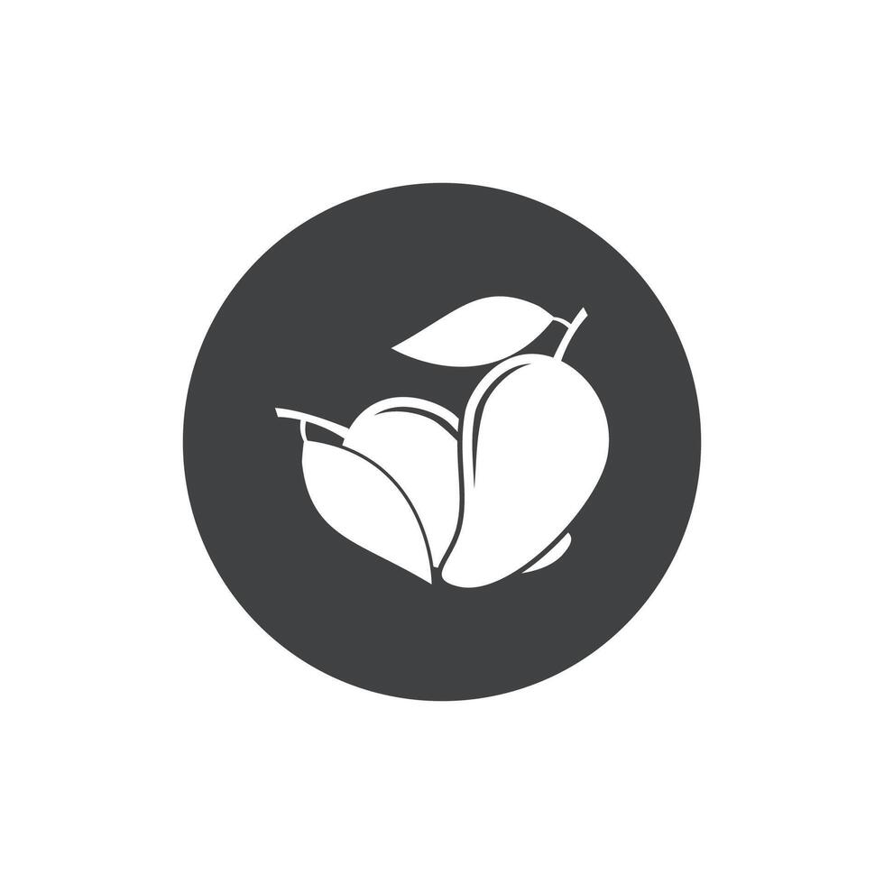 Mango logo simple vector