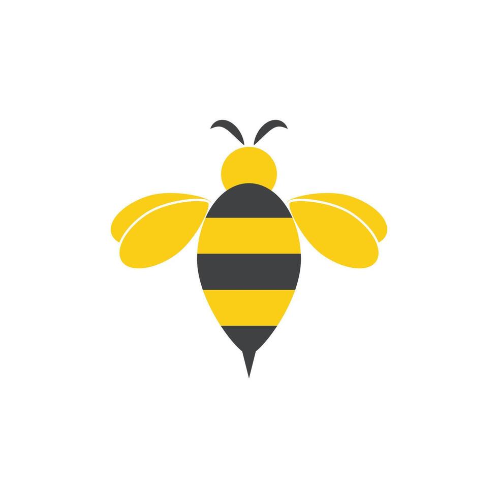 Bee Logo icon vector