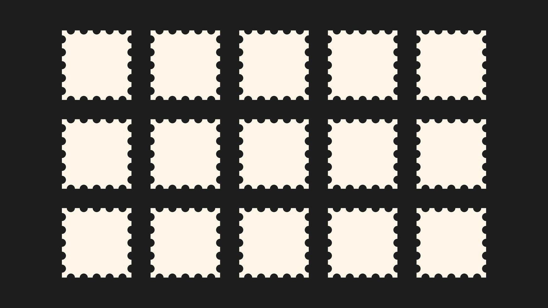 Frames fun cartoon wavy borders, Japanese kid-style wiggly speech bubbles, vibrant 60s groovy squares, and colorful zigzag text frame bundle vector