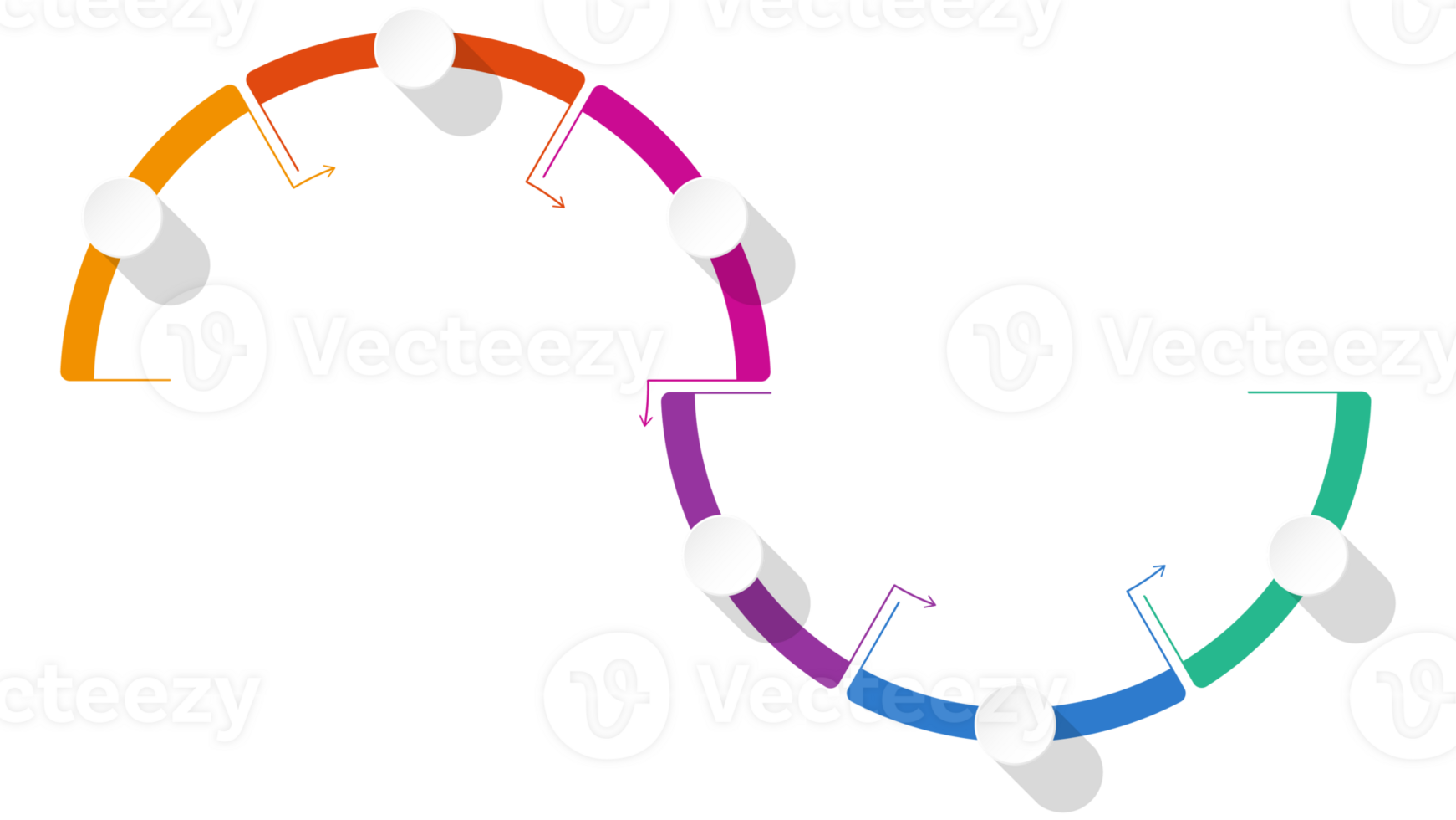 Infographic 6 step, process. png