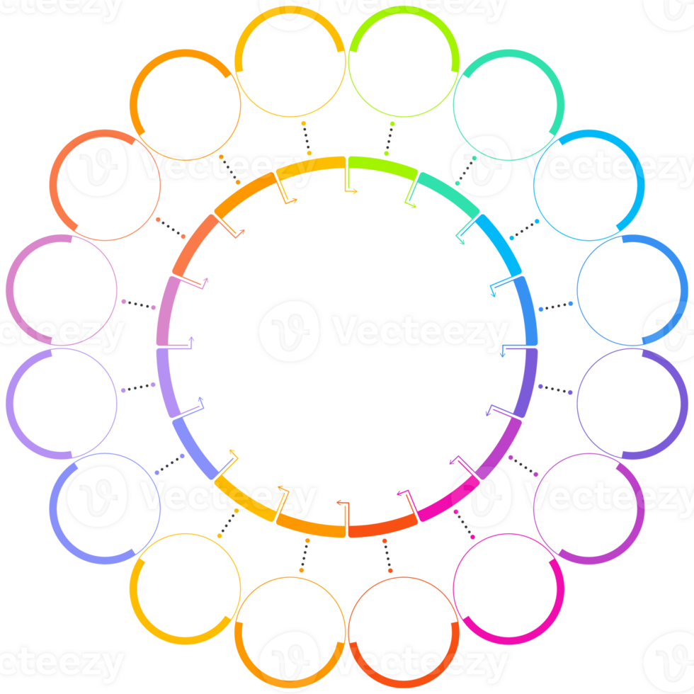 Infographic 16 step, process or options. png
