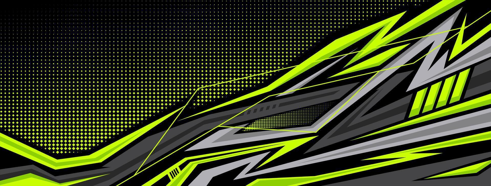 Abstract Racing background for race car decal and livery vector
