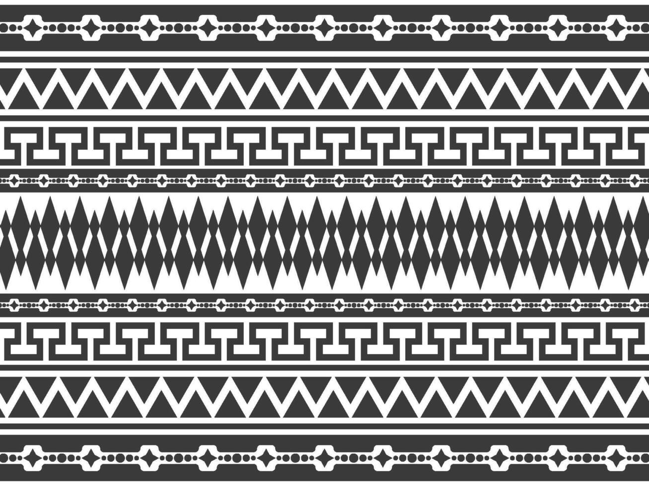 Symmetric Tribal Fusion vector