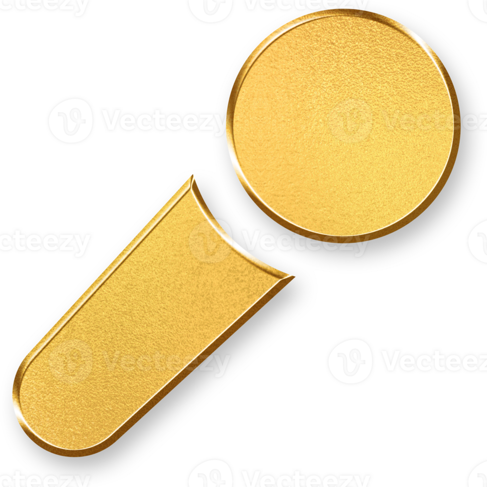 Gold Audio Communication Icon 3D Glossy Golden Soundwave and Speech Bubble Symbol with Metallic Shine and Shadowed Style for Voice Messaging, Phone Chat, and Call Interaction Concepts png