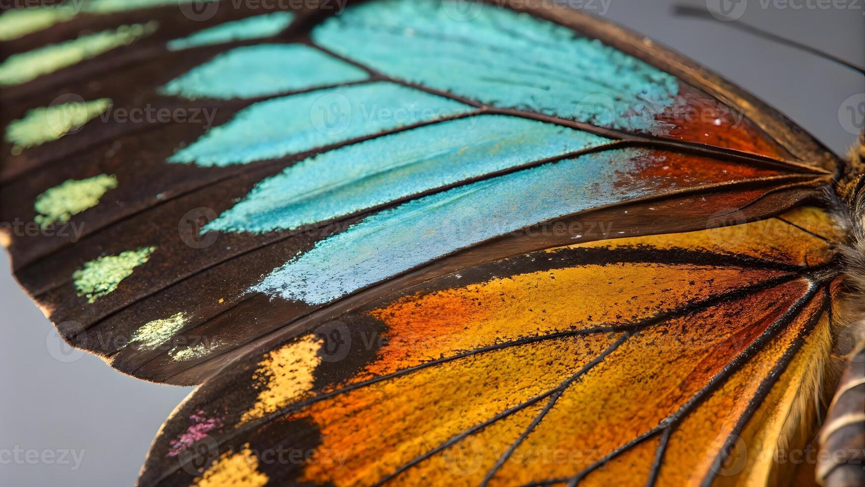 Butterfly Wing Close-Up Vibrant Colors Nature Photography for Designers and Artists butterfly photo