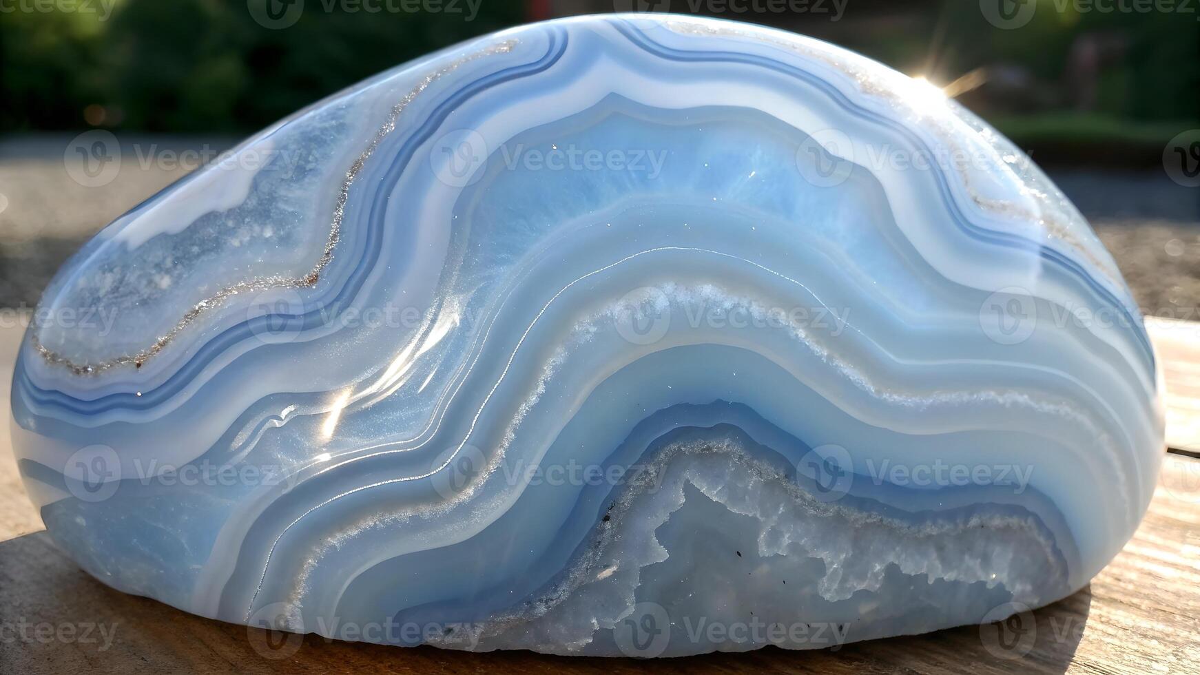 Blue Agate Slice Stunning Natural Patterns for Home Decor Enthusiasts and Mineral Collectors texture photo