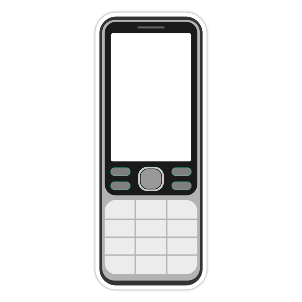 white screen basic phone background png