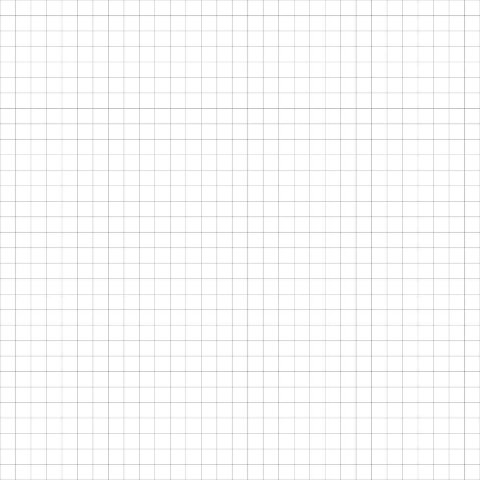 grid square graph line full page on white paper background, paper grid square graph line texture of note book blank, grid line on paper white color, empty squared grid graph paper. vector