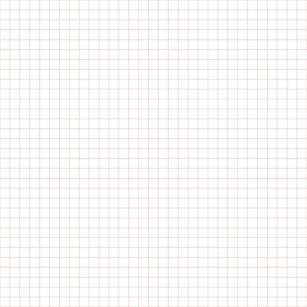 Groovy Checker Line Seamless Pattern. Paper Notebook Texture Y2k Style Background. White checkered paper texture background. vector
