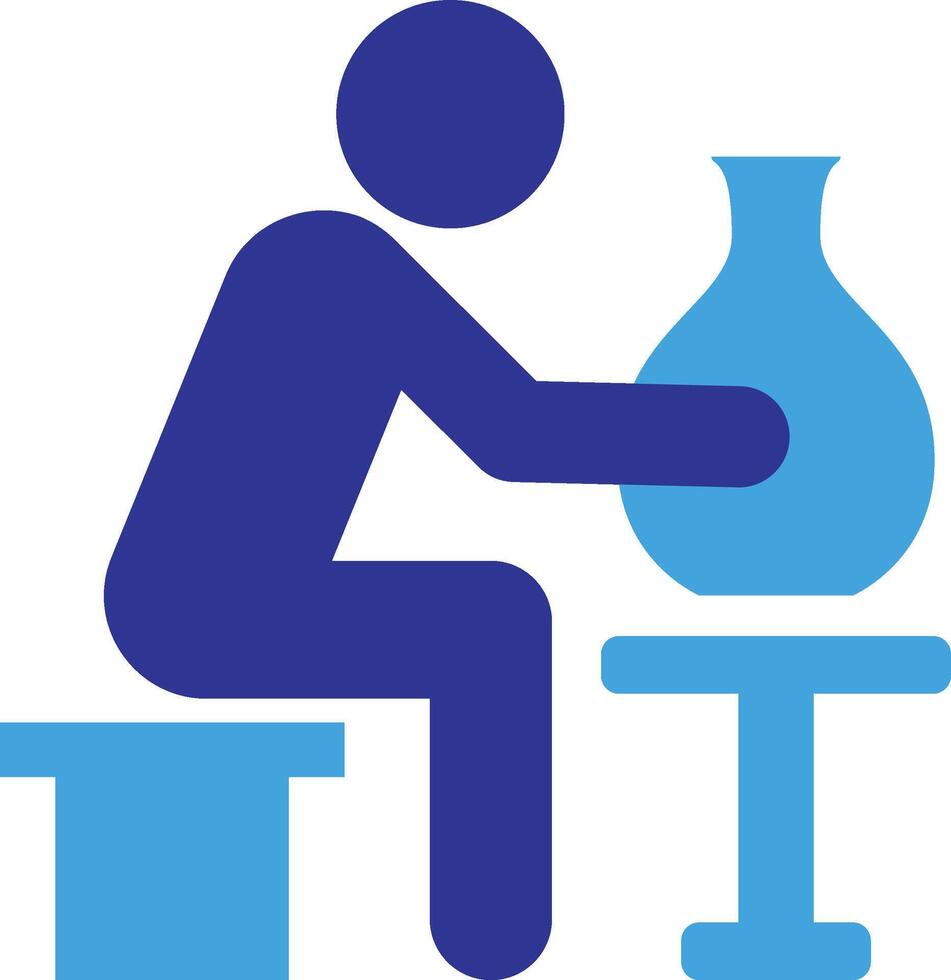 Potter Profession Icon vector
