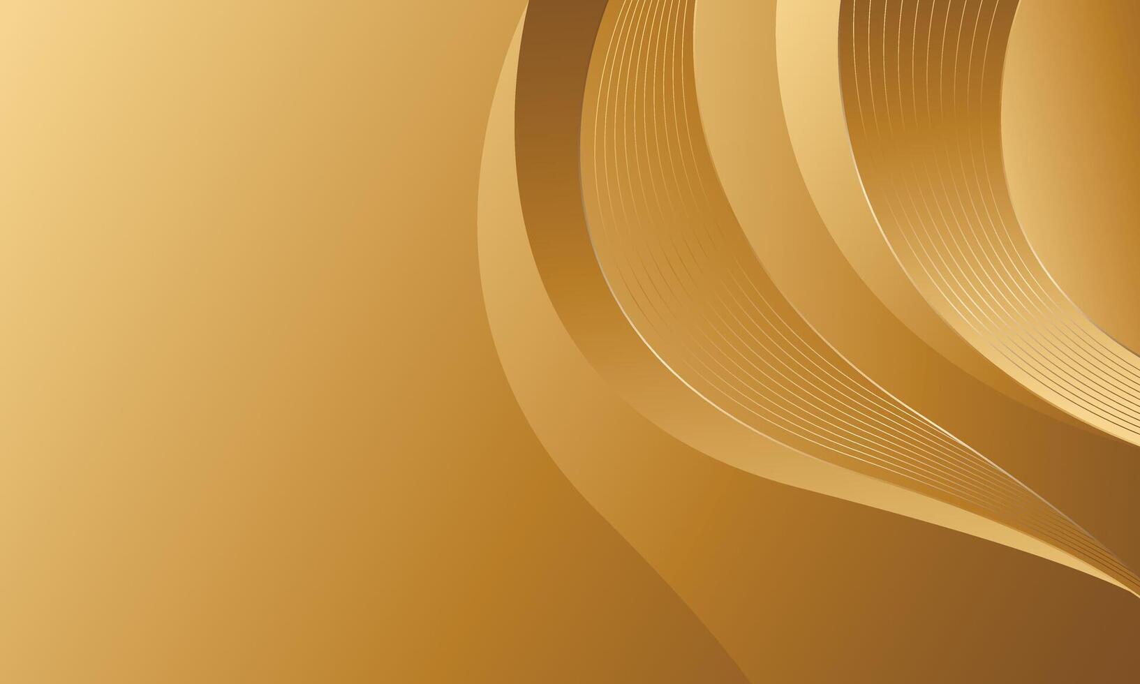Elegant golden luxury background vector