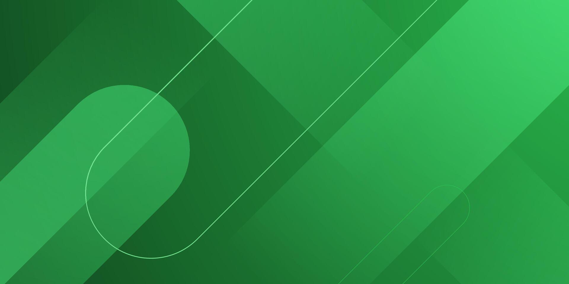 Abstract overlap green dynamic color background. Trendy shapes element pattern. vector