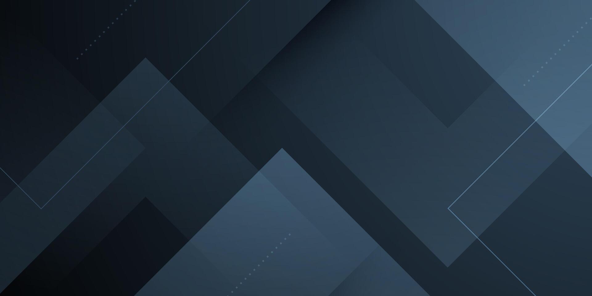 Abstract dark gray overlap square background. Simple and trendy shapes pattern with shadow and lines. vector