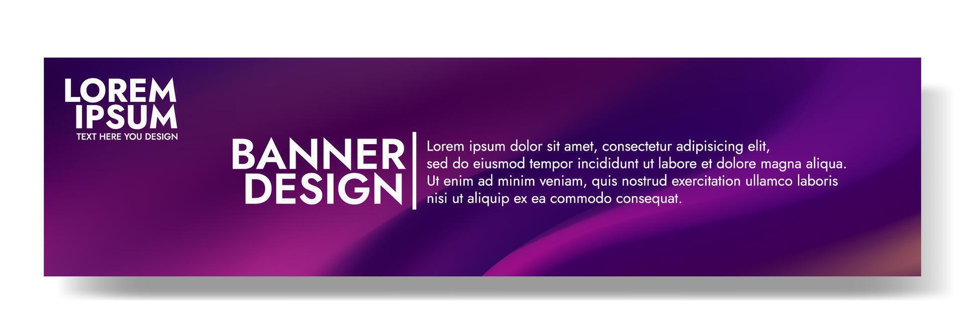 Modern banner design with a magic hour inspired background. Perfect for fantasy, dreams, and enchanting themes. vector