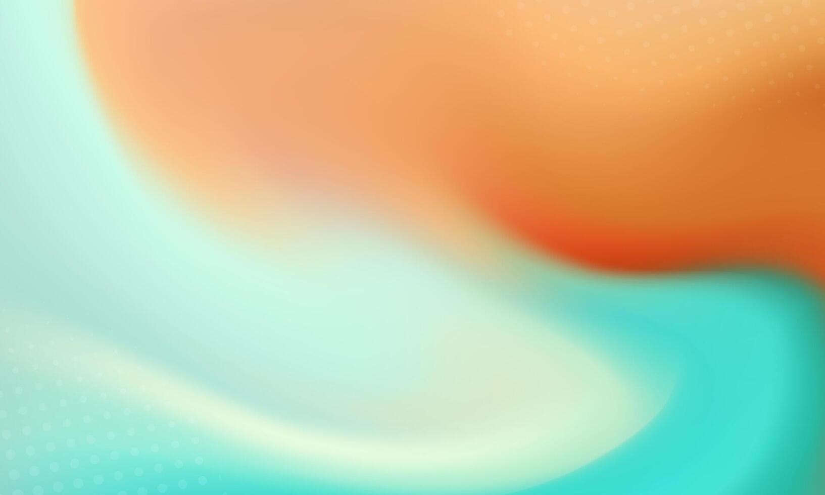 Abstract background with flowing tropical oasis hues vector