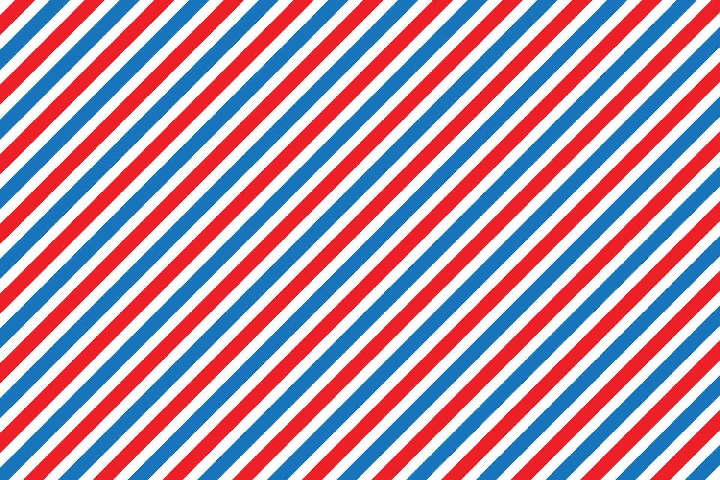 Red and blue diagonal lines pattern . Classic retro background with red and blue diagonal stripes . illustration vector