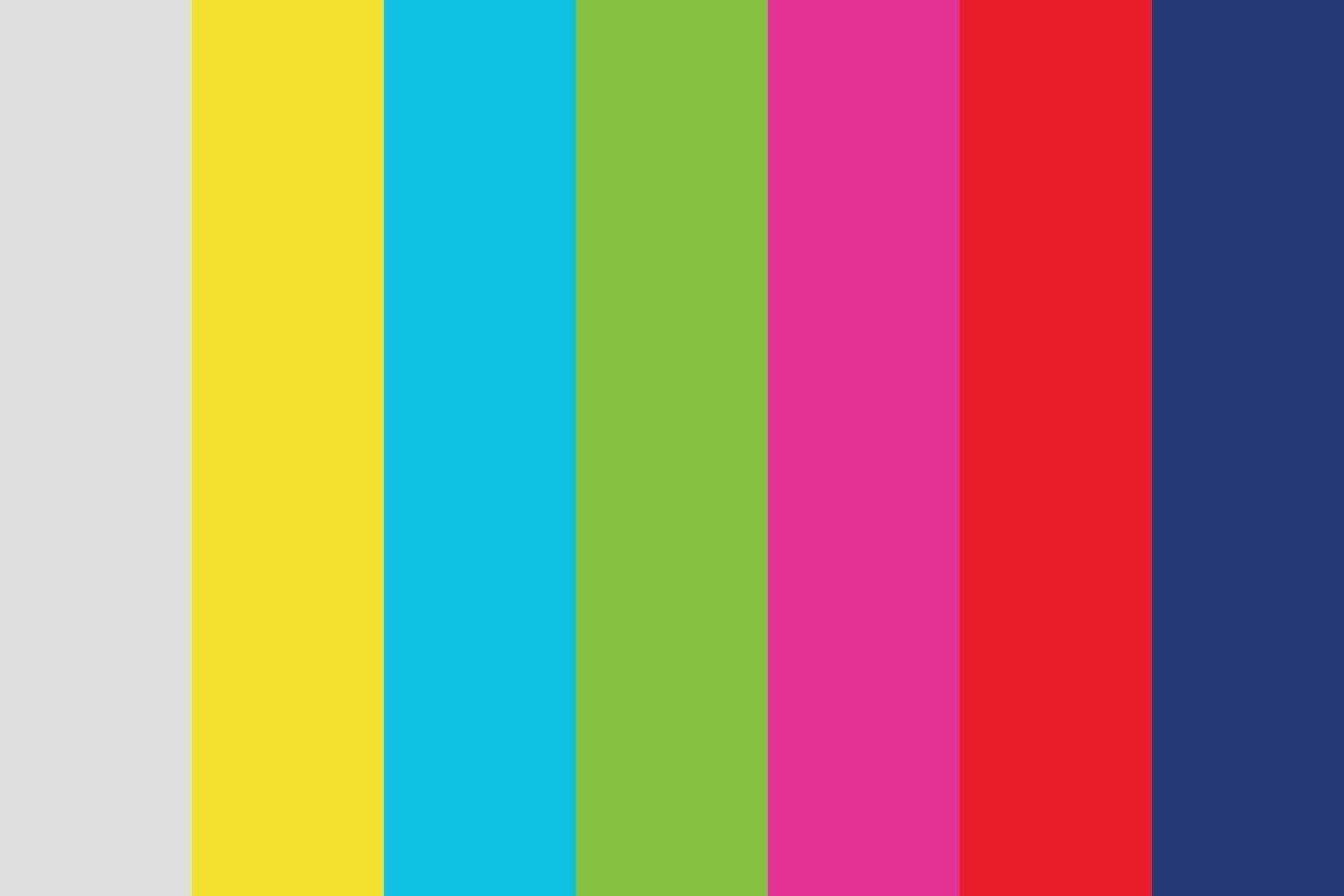 No signal tv test pattern . No signal poster . No signal tv background . illustration vector