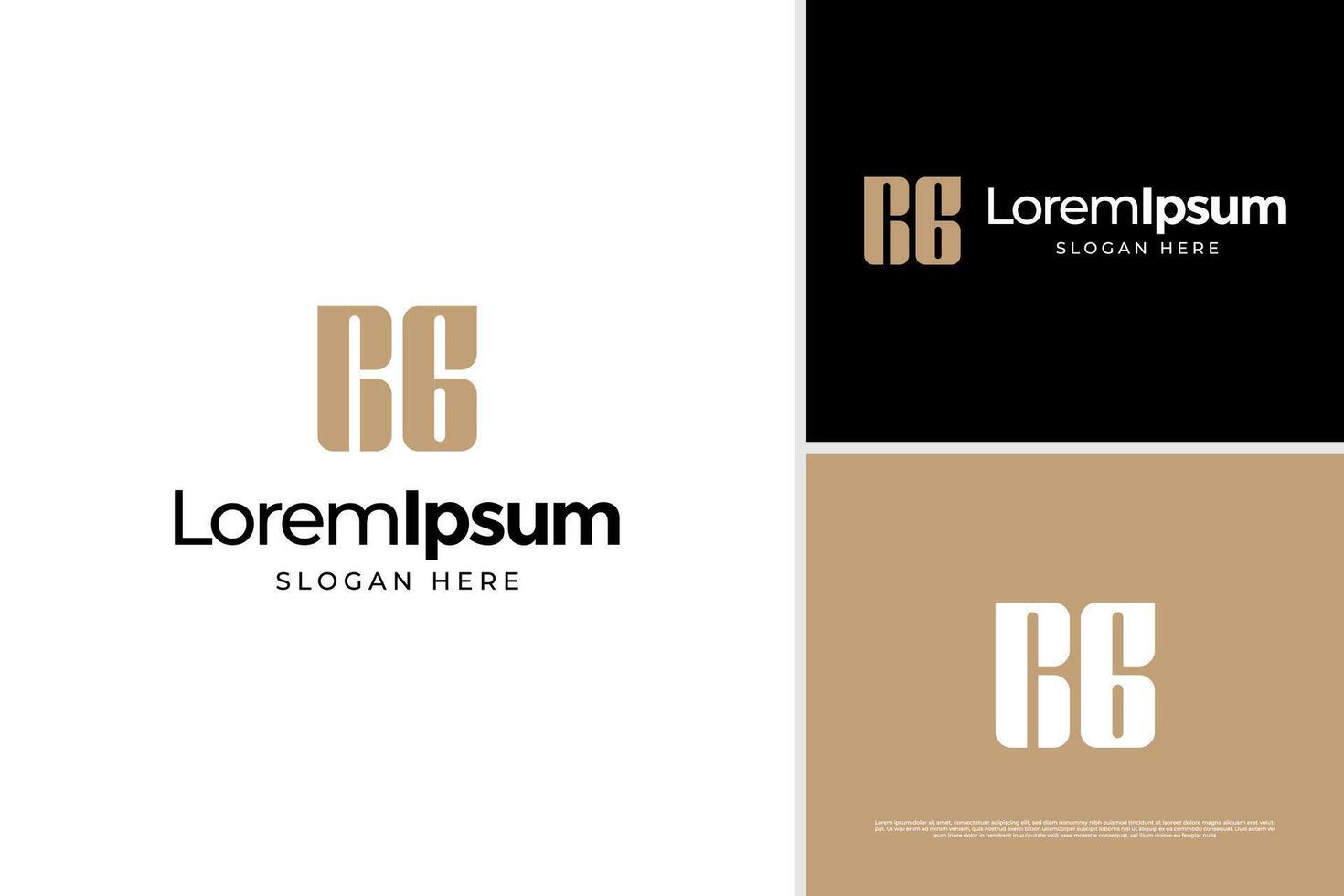 Letter R G luxury logo design template vector