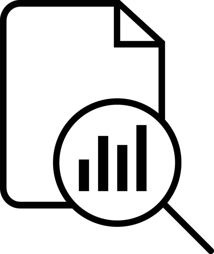 Audit document icon. Evaluation icons. Result, data report signs. File Organization vector