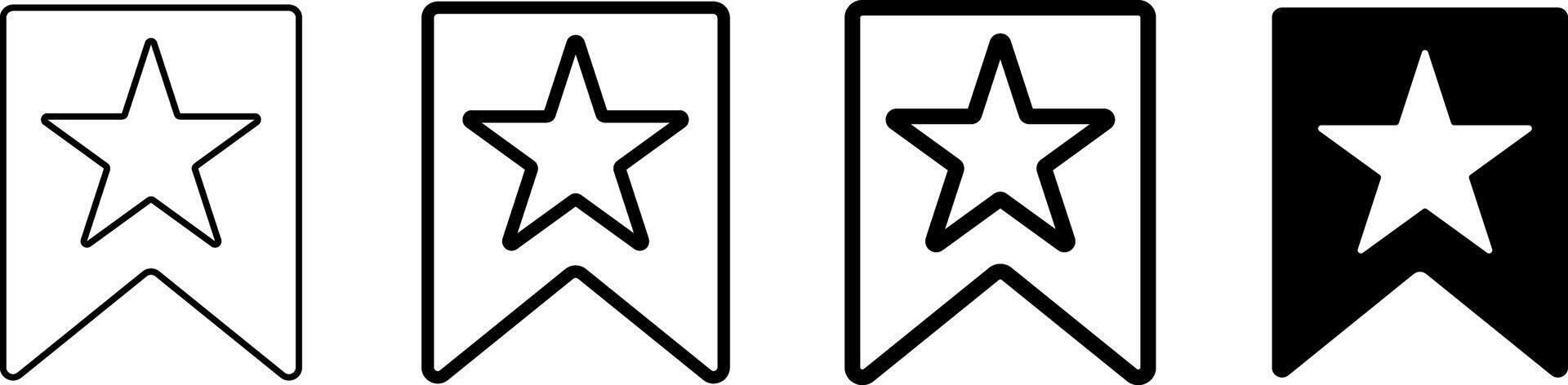 bookmark star icon. save ribbon saving sign. Social media symbol. favorite label icons vector